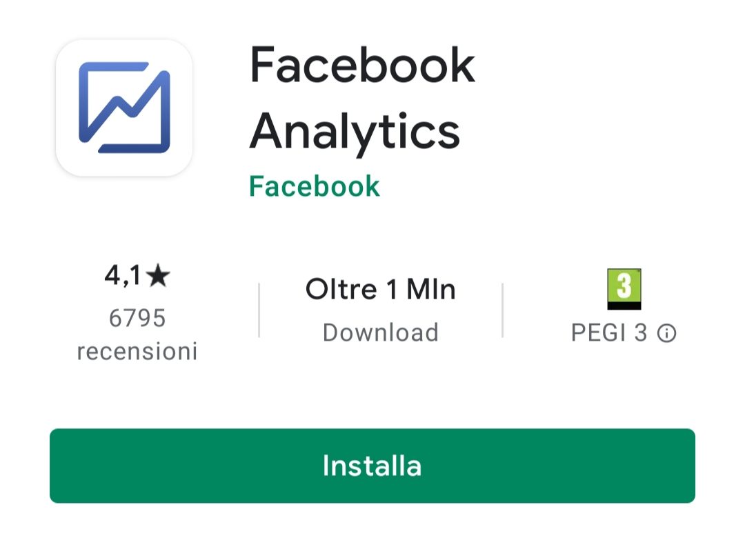 App di facebook analytics